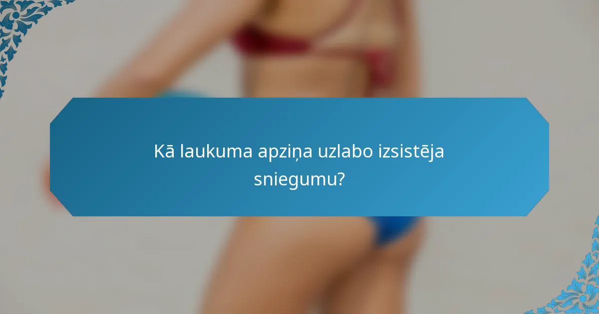 Kā laukuma apziņa uzlabo izsistēja sniegumu?